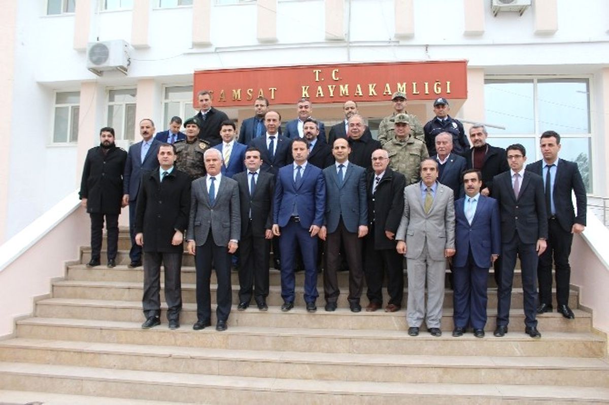 Aydın ve Erin\'den Kaymakam Yusuf Yıldırım\'a \'Hayırlı Olsun\' Ziyareti