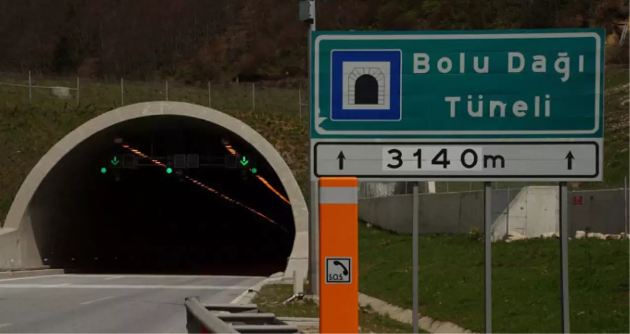 Bolu Dağı Tüneli\'nden 12 Milyon Araç Geçti