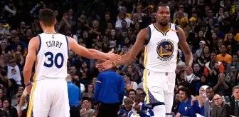 Curry-Durant İkilisi Warriors'ı Galibiyete Taşıdı