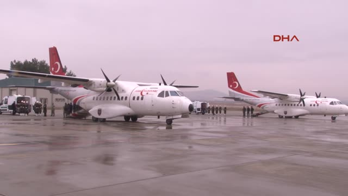 Gaziantep Fırat Kalkanı Şehitleri Memleketlerine Uğurlandı 2