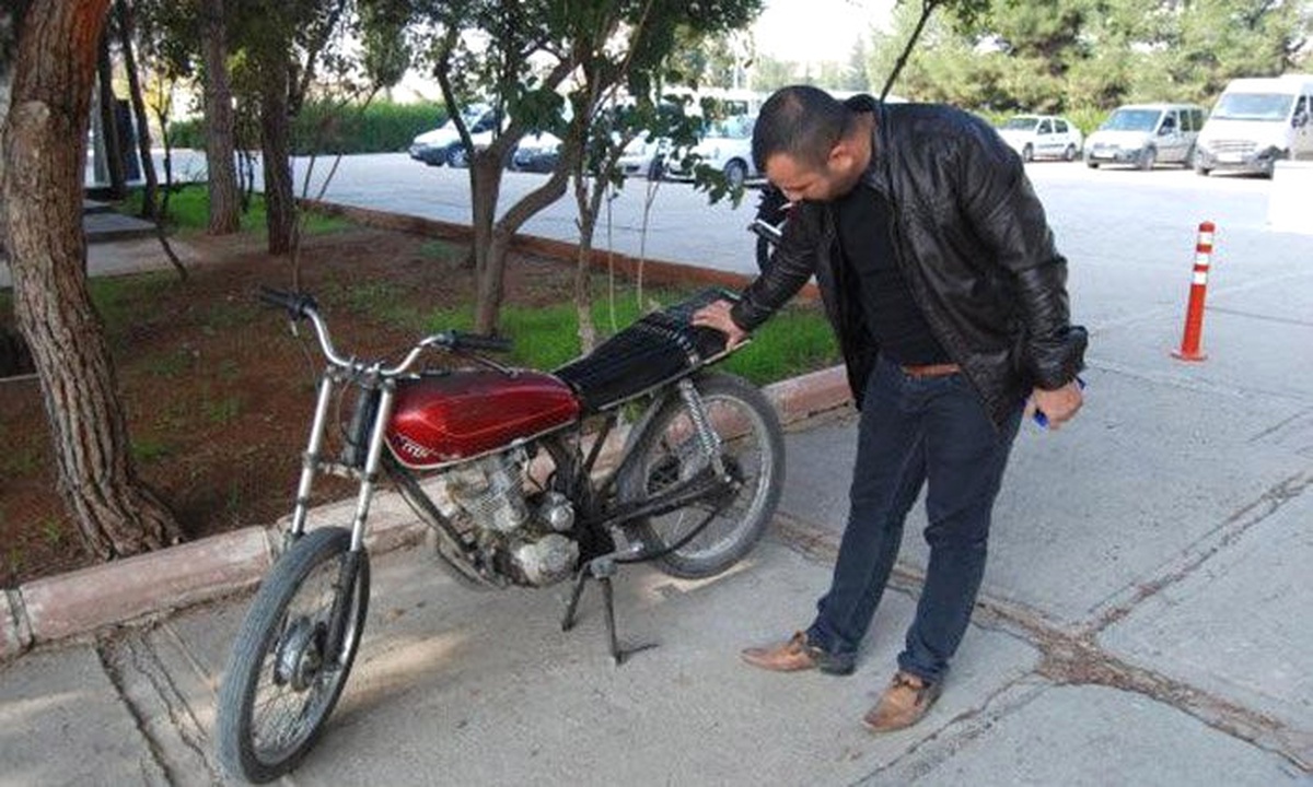 Gaziantep\'te Çalınan Motosiklet, Nizip\'te Bulundu