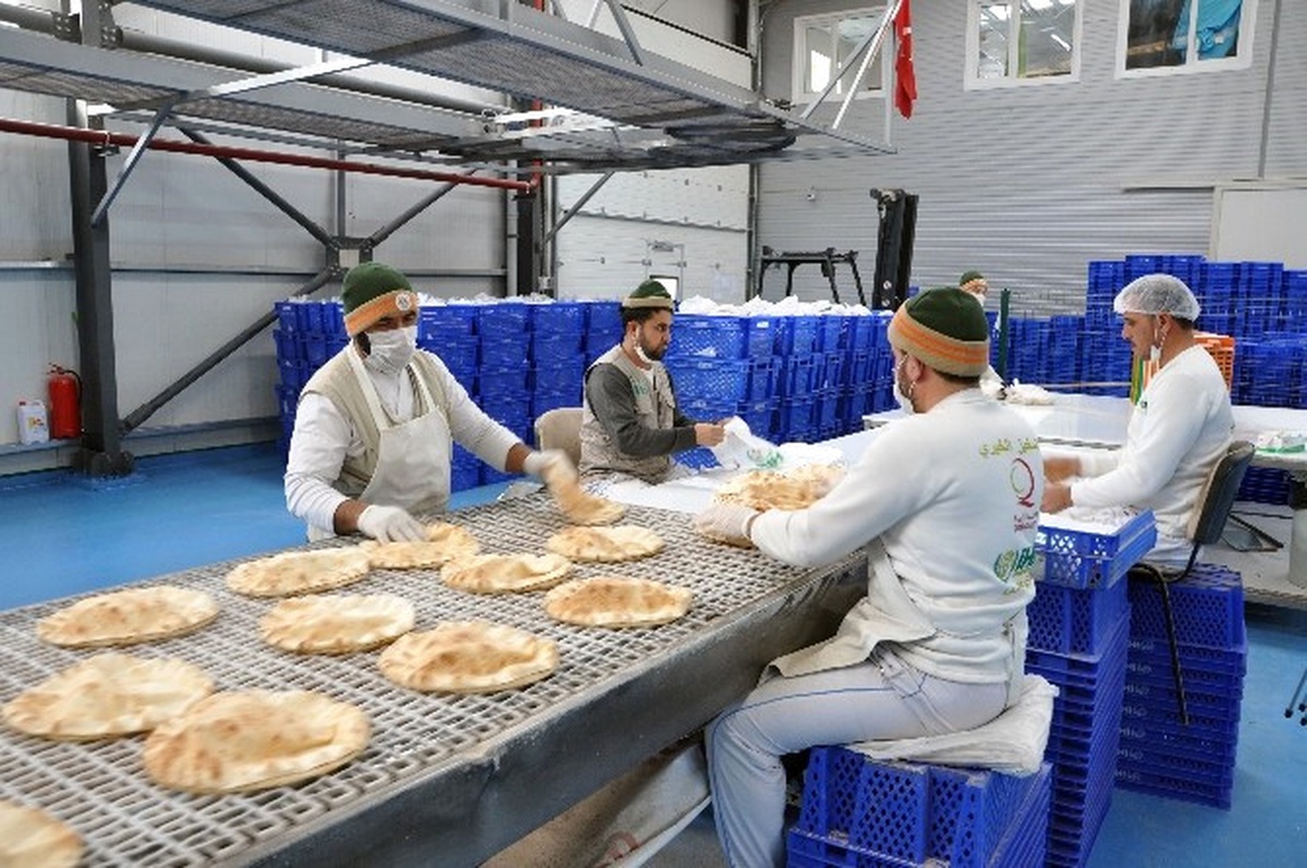 İhh, Suriye\'ye 8 Ayda 1 Milyon Ekmek Gönderdi