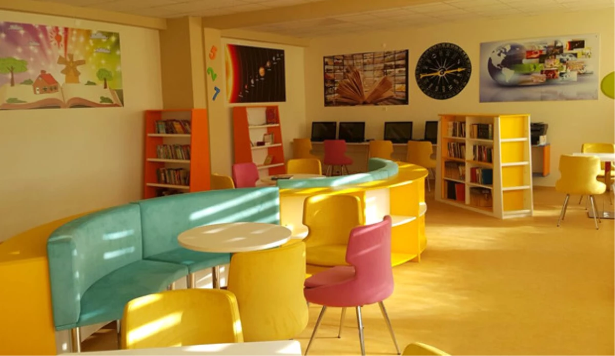 Karamanlı\'da Z-kütüphane Açıldı