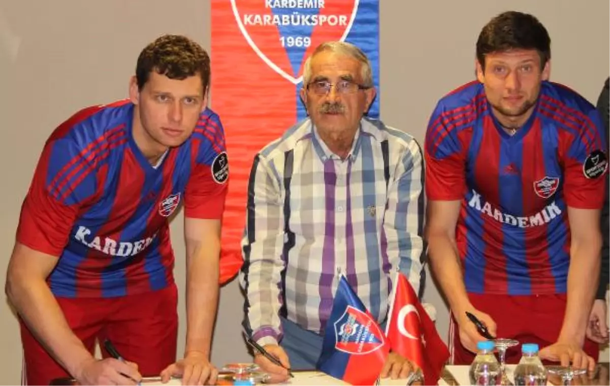 Kardemir Karabükspor\'da 2 İmza