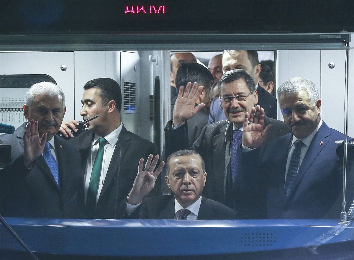 Keçiören Metrosu Açılış Töreni