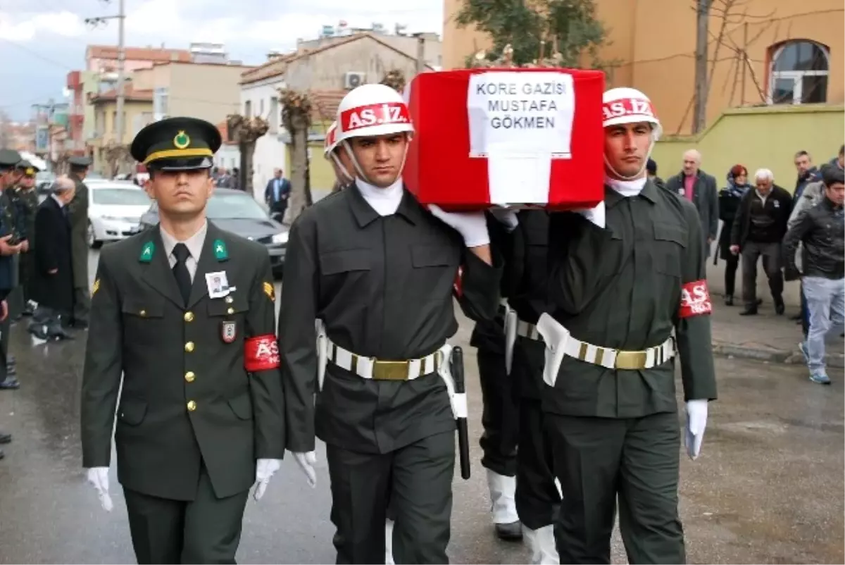 Kore Gazisi Son Yolculuğuna Askeri Törenle Uğurlandı