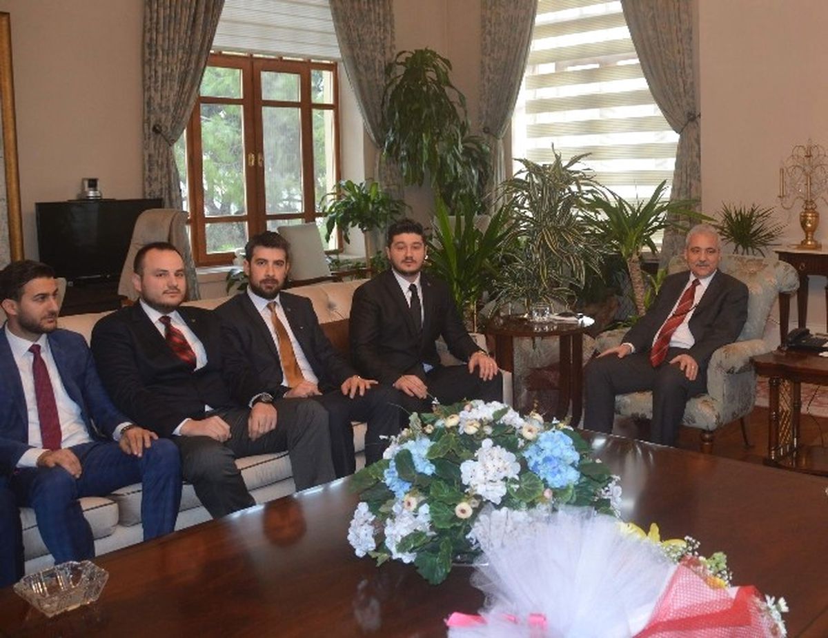 Magiad\'tan Vali Güvençer\'e Ziyaret
