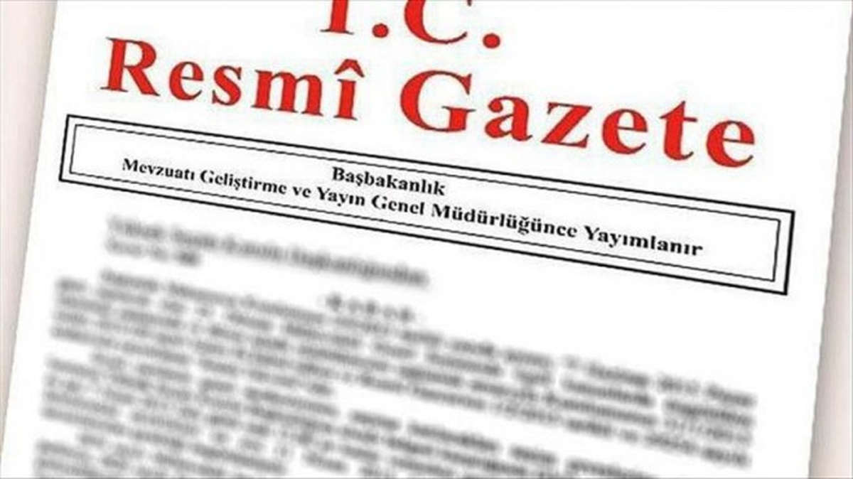 Ohal Kararı Resmi Gazete\'de