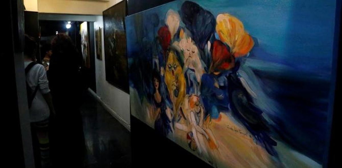 Şairin Rüyaları" Resim Sergisi Açıldı