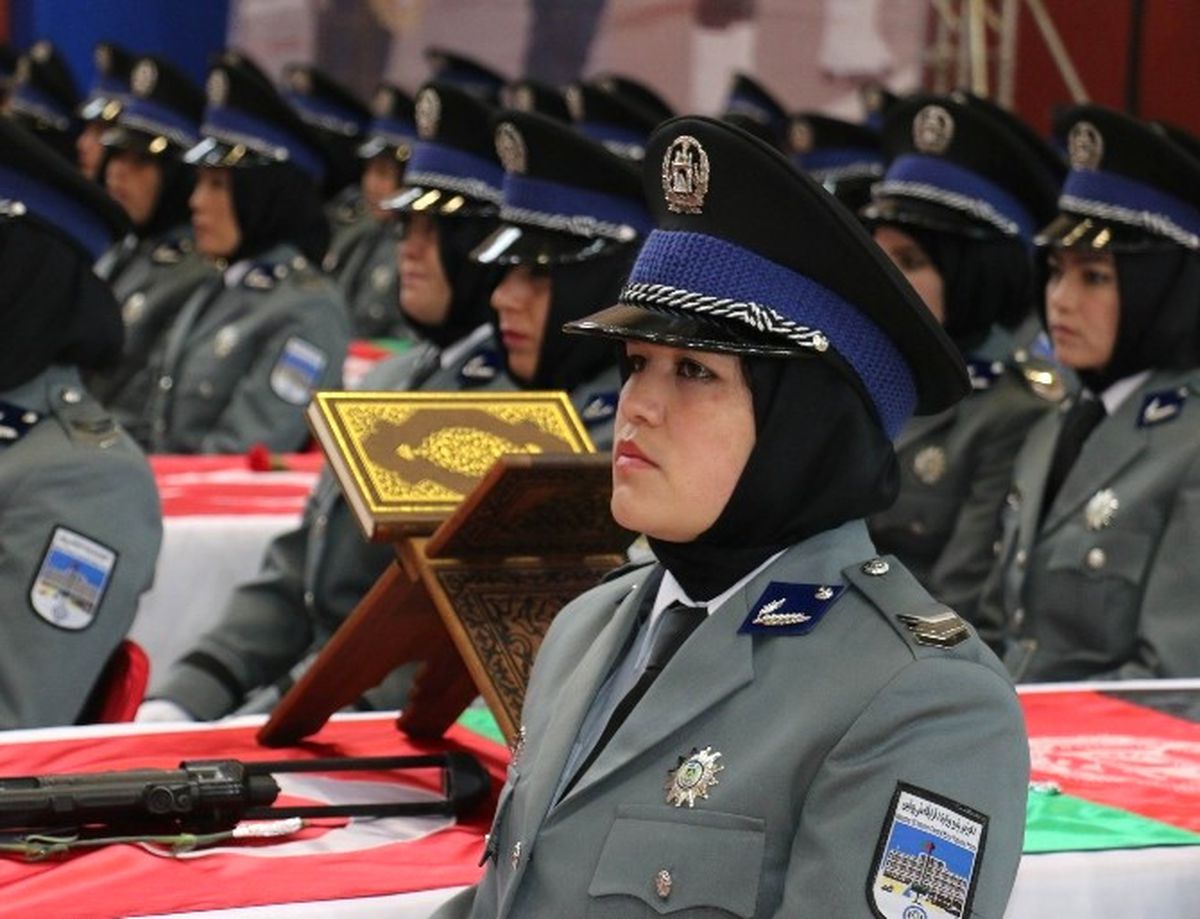 Sivas\'ta 250 Afgan Kadın Polis Mezun Oldu