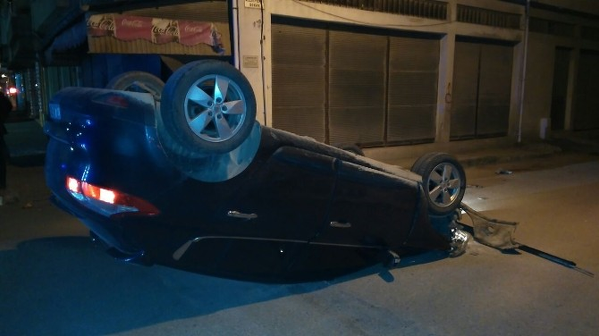 Otomobiliyle Takla Atan Şoför Ortadan Kayboldu