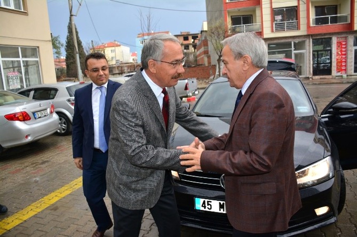 Yalçınkaya ve Coşkun\'dan \'Hayırlı Olsun\' Ziyareti