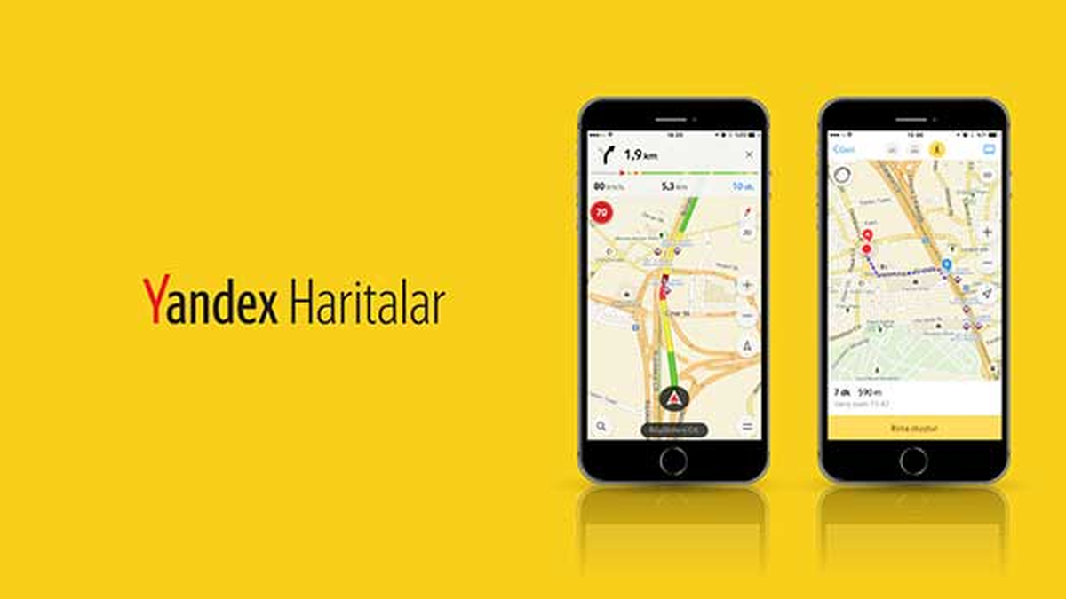 Yandex Haritalar\'da Güncelleme