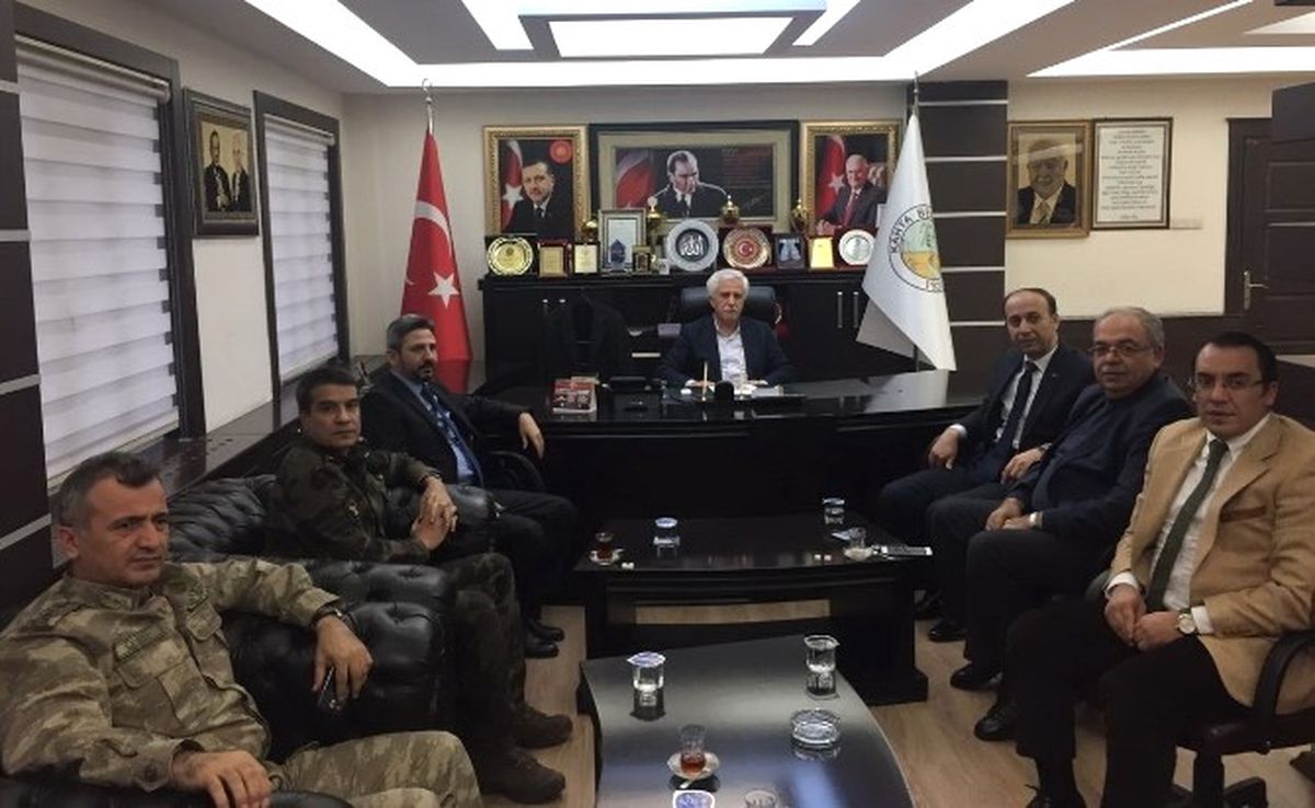Aydın ve Erin Kahta İlçesinde Temaslarda Bulundu