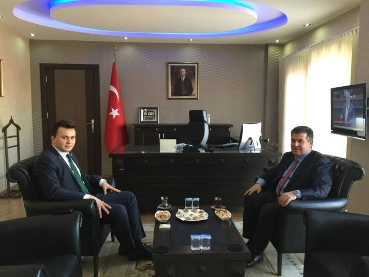 Başkan Erol, Kaymakam Arabacı\'yı Ziyaret Etti
