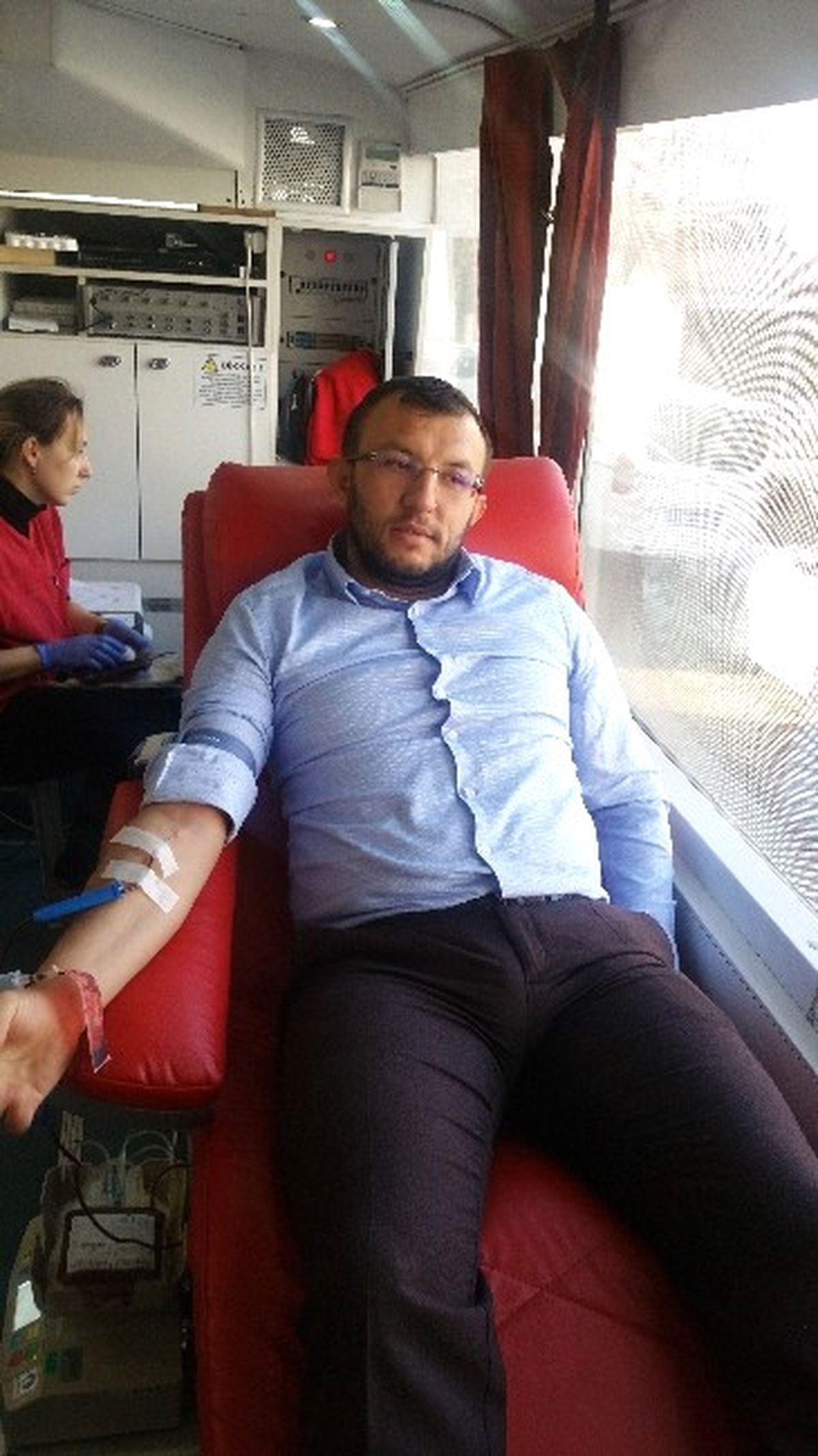 Başkan Yavaş Umurbeylilerle Beraber Kan Verdi