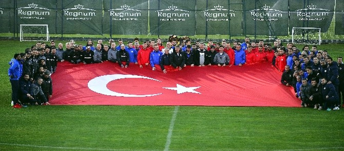 Beşiktaş, Antalyaspor ve Osmanlıspor\'dan Birlik Fotoğrafı