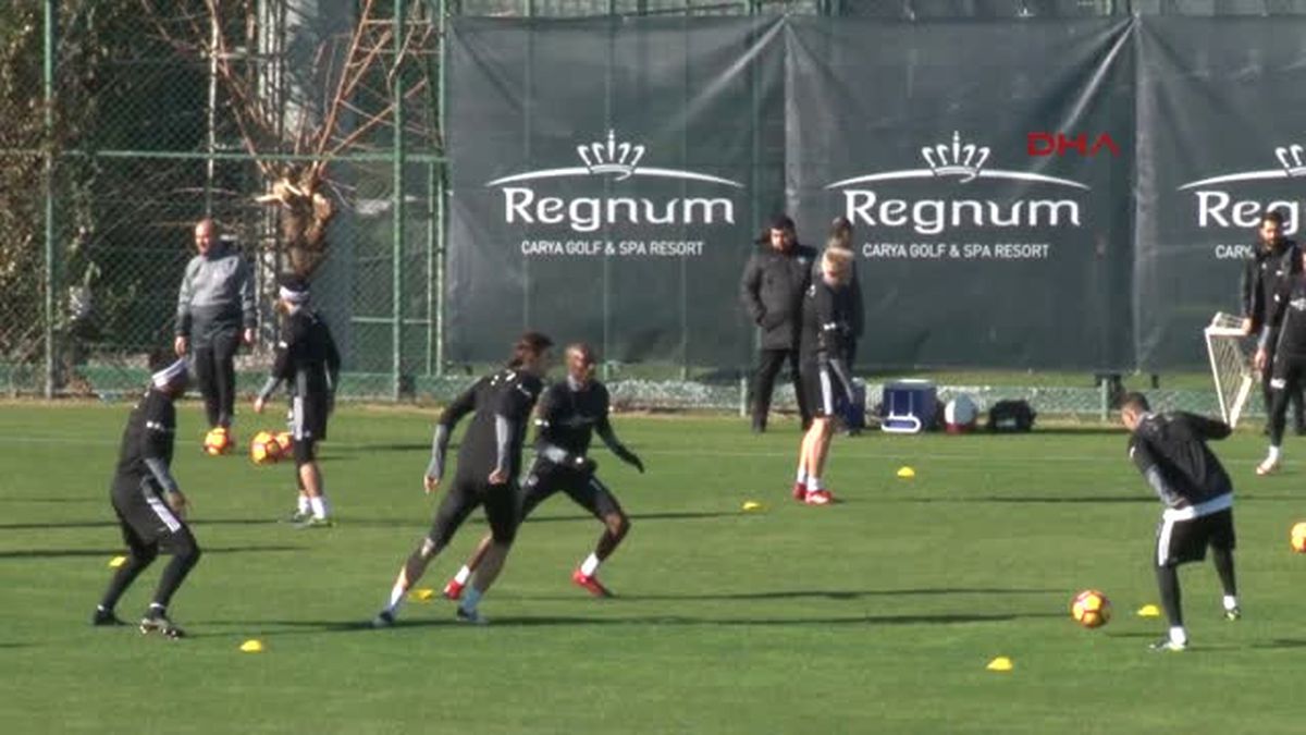 Beşiktaş Taktik Çalıştı