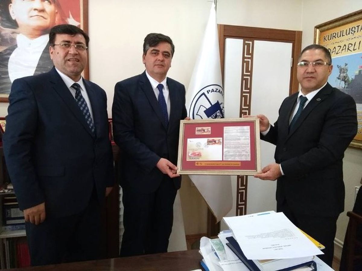 Bilecik PTT Başmüdürü Bozkurt\'tan Başkan Yalçın\'a Ziyaret
