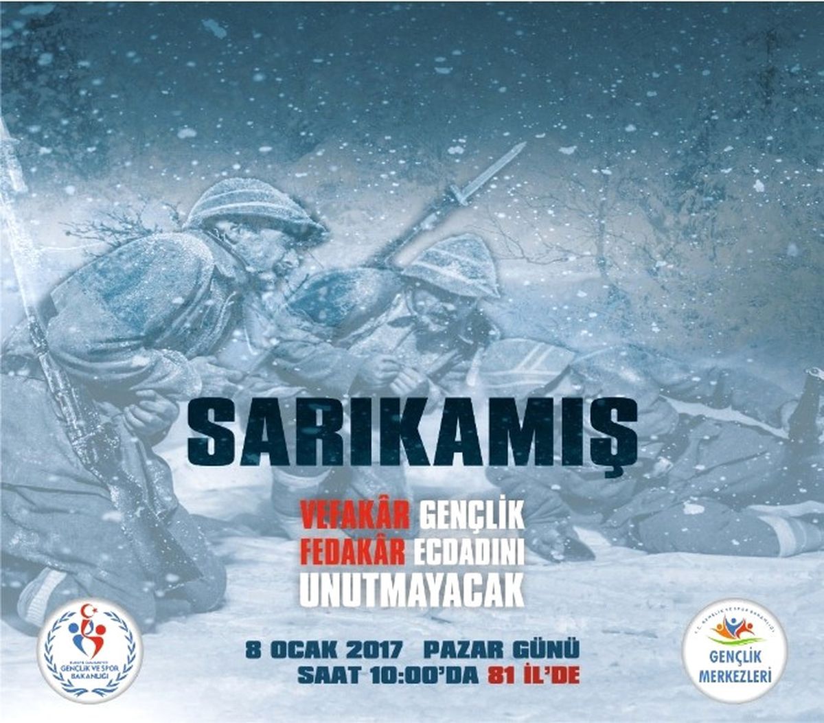 Bilecik Sarıkamış Şehitleri\'ni Anacak