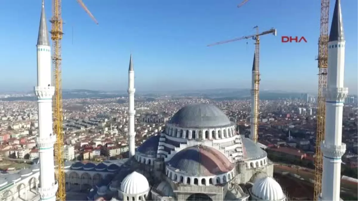 Çamlıca Camii\'nin Yüzde 75\'i Tamamlandı