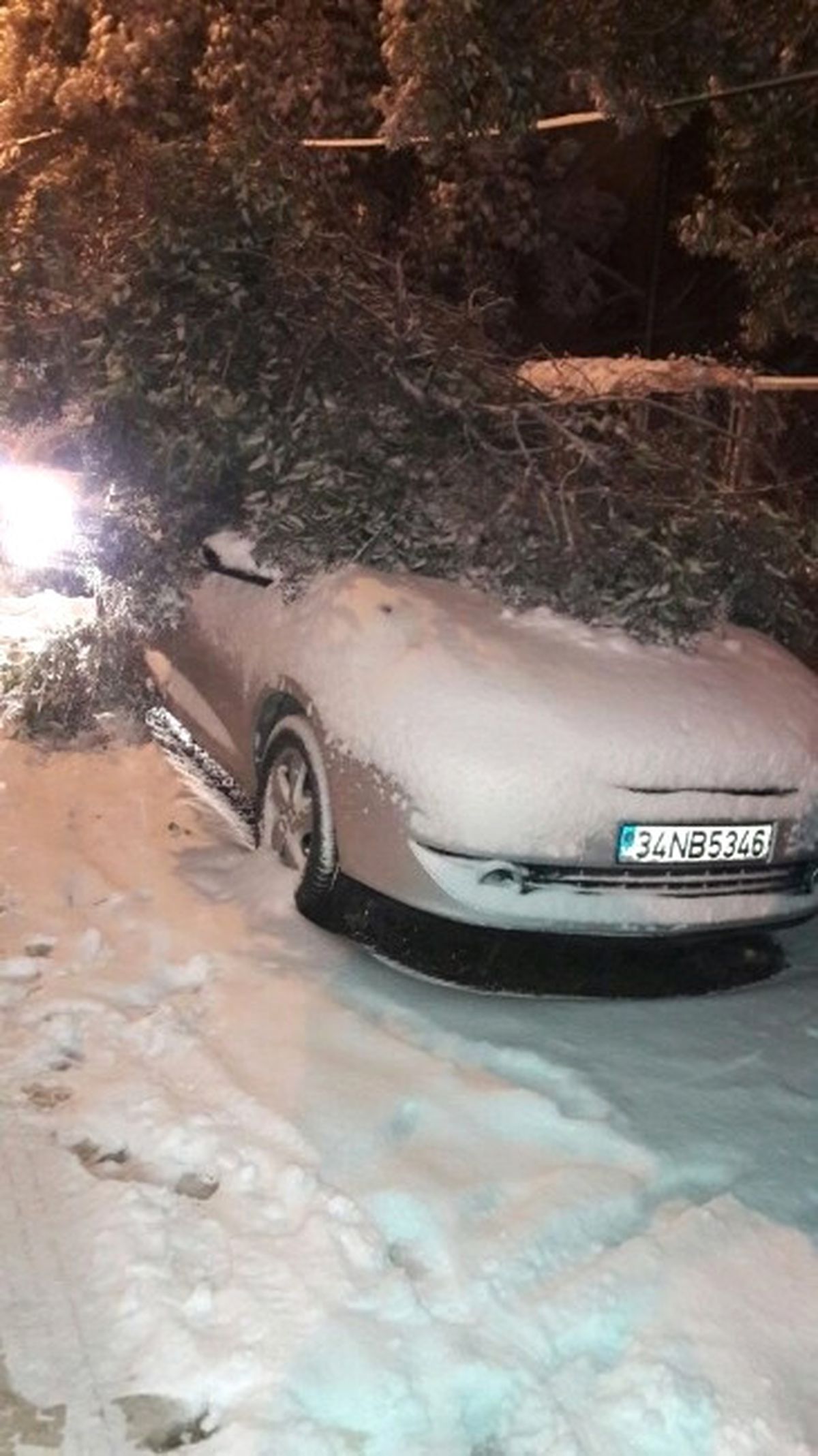 Çanakkale\'de Kar Yağışı