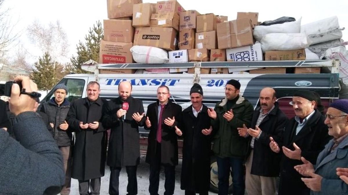 Erzurum\'dan Halep\'e Yardım Eli