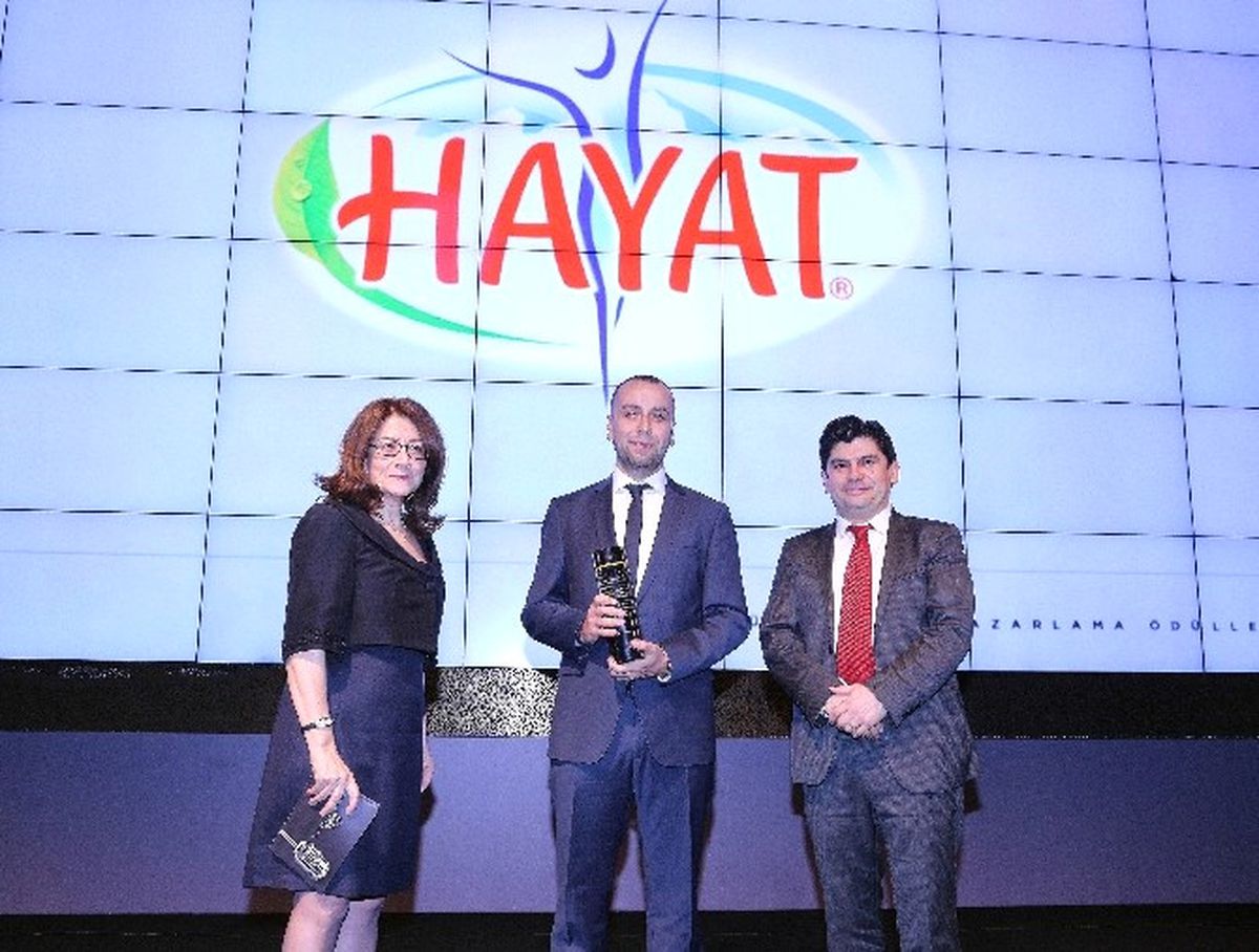Hayat Su\'ya \'En Başarılı Marka\' Ödülü