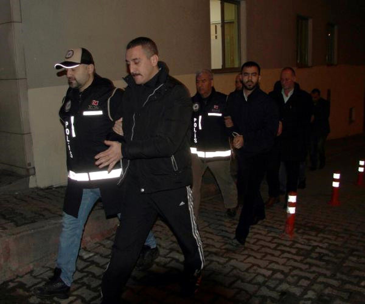 Kayseri\'de Çete Operasyonunda 7 Şüpheli Adliyede