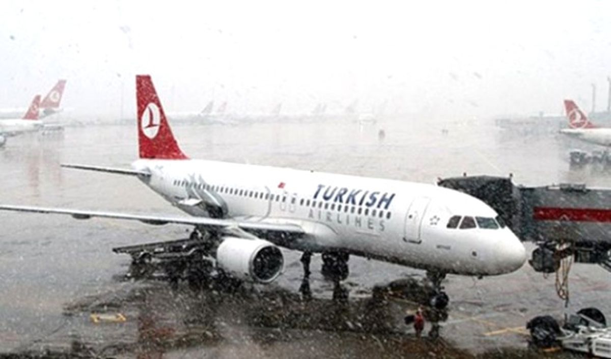Kötü Hava Koşulları Uçak Seferlerini de Vurdu