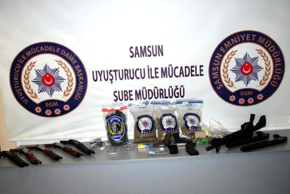 Samsun\'da Uyuşturucu Operasyonu