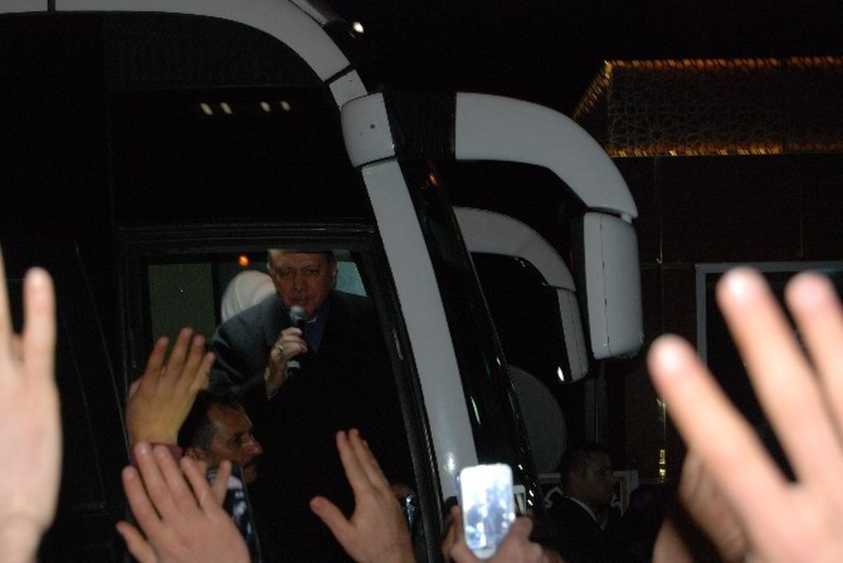 Şanlıurfa\'da Cumhurbaşkanı Erdoğan Sevgisi