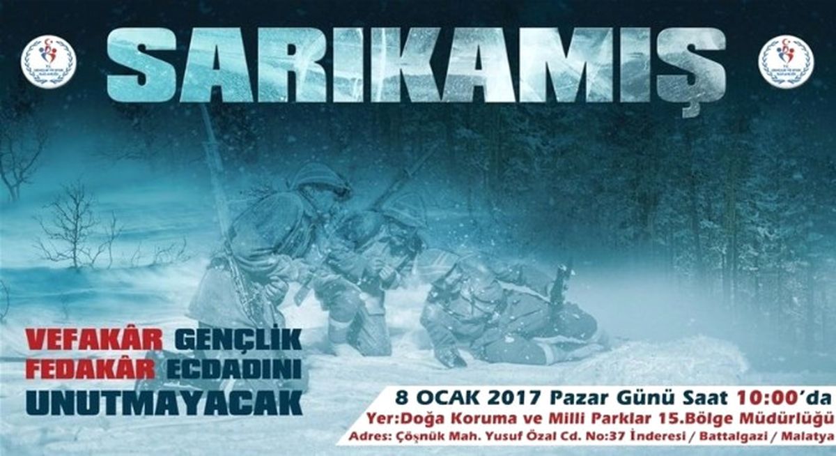 Sarıkamış Şehitlerini Anma Programı" Düzenlenecek