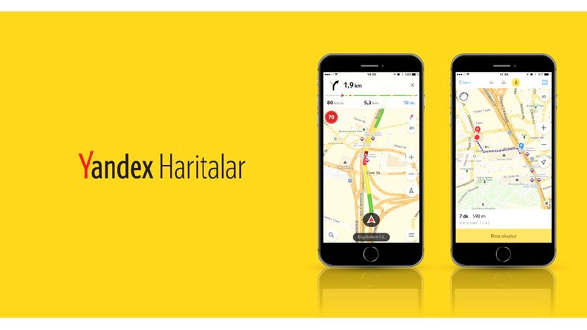 Sesli Navigasyon Yandex Haritalar\'da
