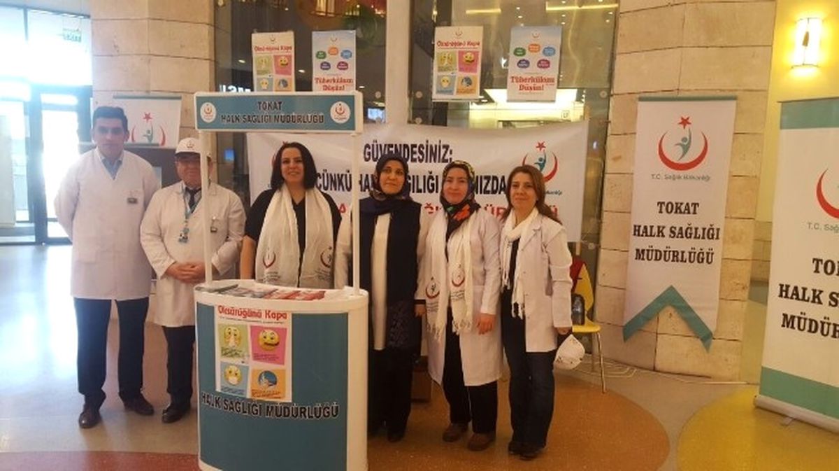 Tokat\'ta Verem Haftası Etkinliği