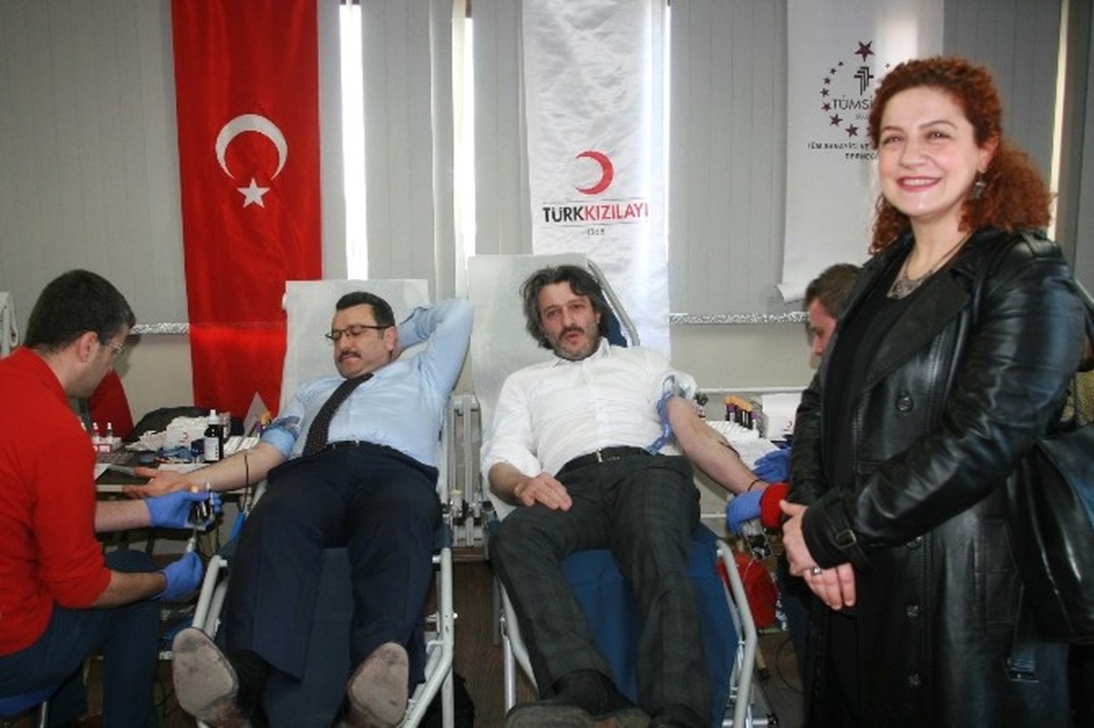 Trabzon Tümsiad Şubesi\'nden Kan Bağışına Destek