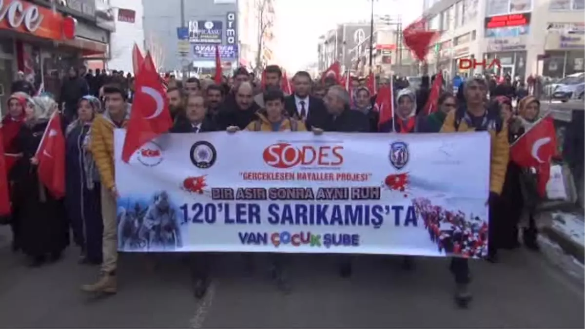 Vanlı 120 Kahraman Çocuk Yürüyüşle Anıldı