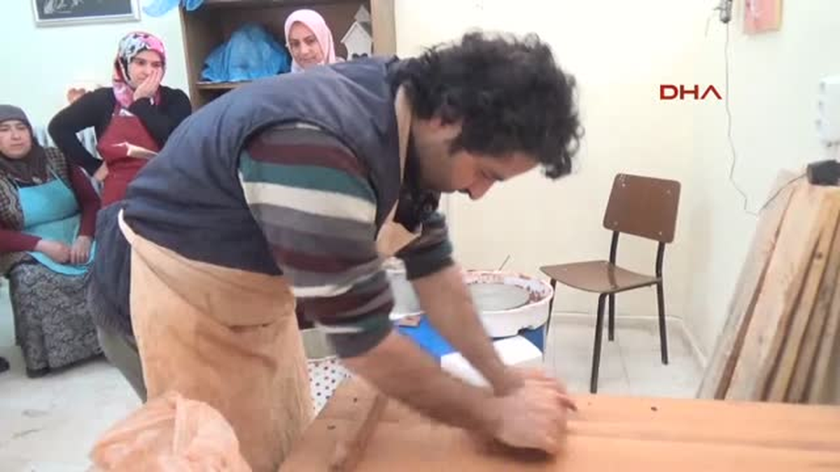 Yozgat Seramik Biçimlendirme Kursuna Yoğun Ilgi