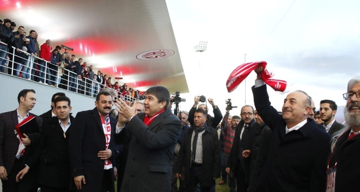 Antalyaspor Yeni Tesislerini Görkemli Törenle Açtı