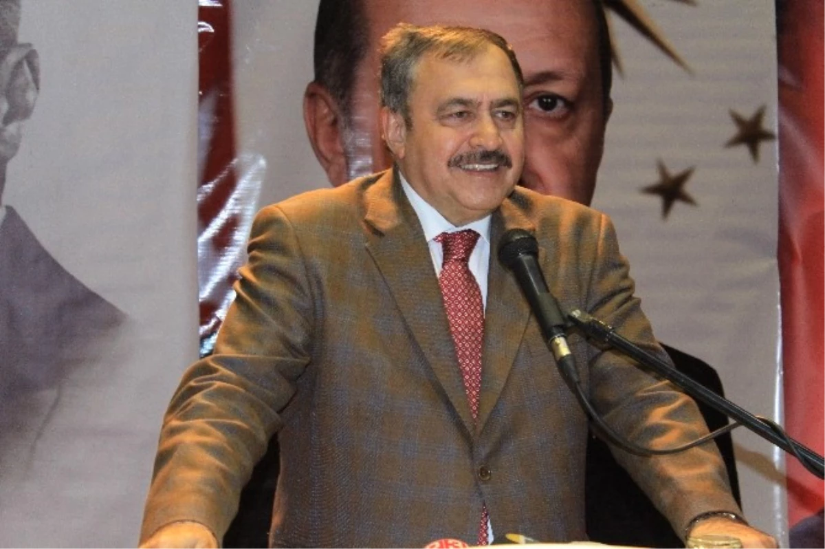 Bakan Eroğlu ve AK Parti Genel Başkan Yardımcısı Yılmaz Elazığ\'da