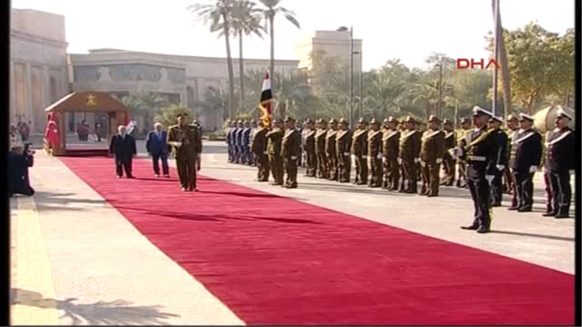 Başbakan Yıldırım Bağdat\'ta Resmi Törenle Karşılandı
