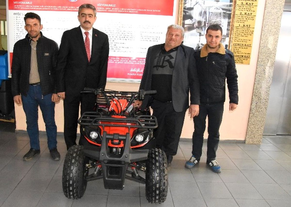 Belediyeden Atv Motoruyla Çıktı