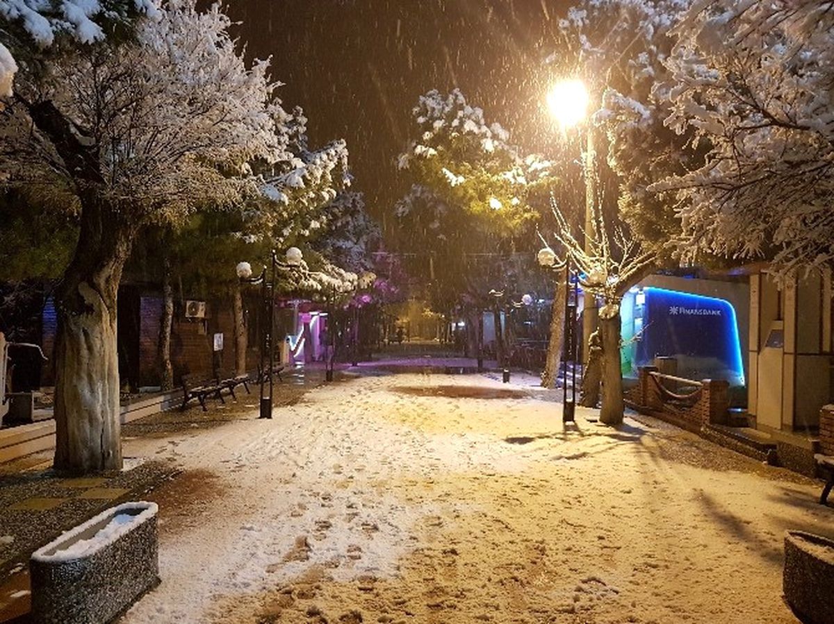 Bursa\'da Kar Yağışı