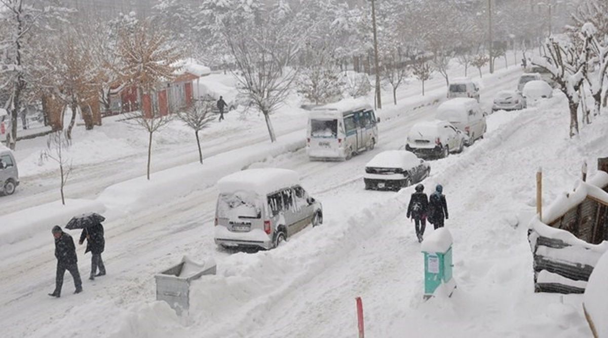 Bursa\'da Yoğun Kar Yağışı