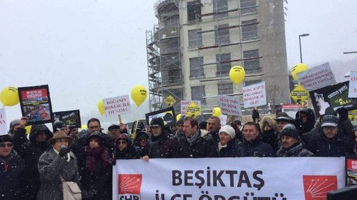 CHP\'den Bebek\'te Denizin Doldurulmasına Tepki