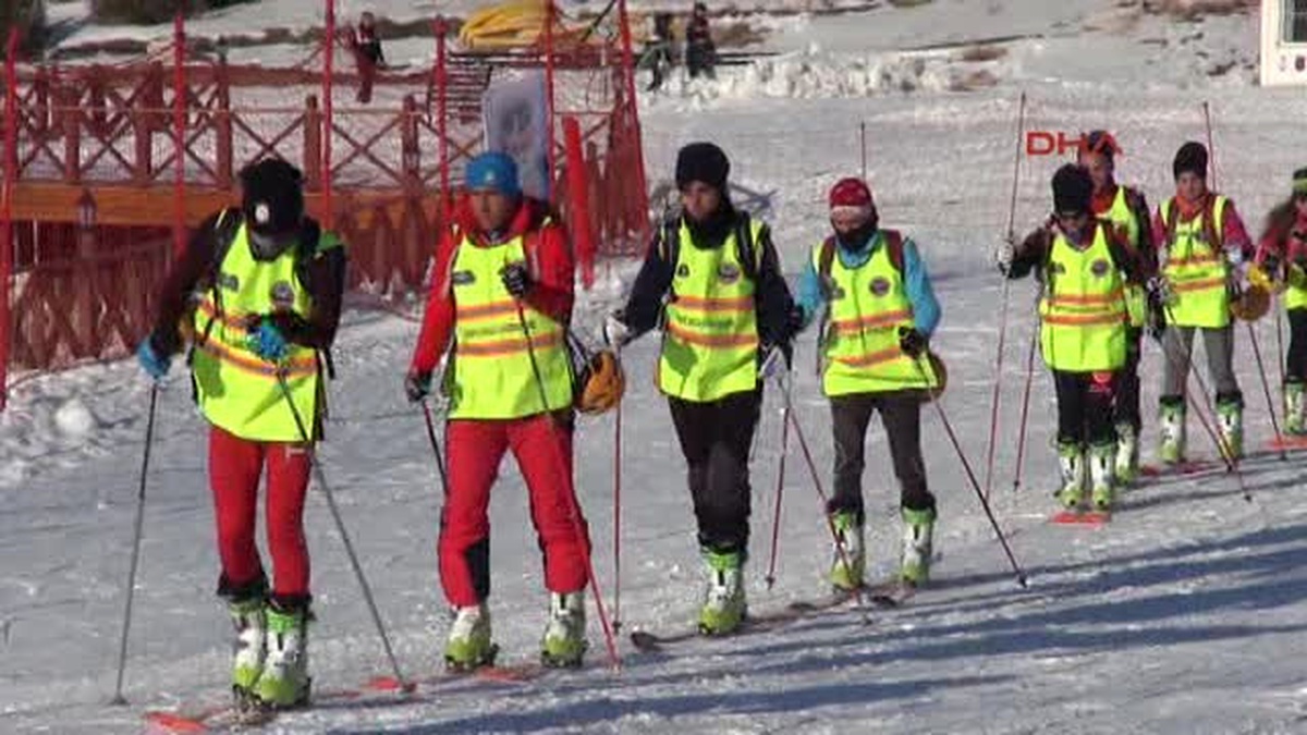 Dağ Kayağı Türkiye Şampiyonası Erzincan\'da Yapıldı
