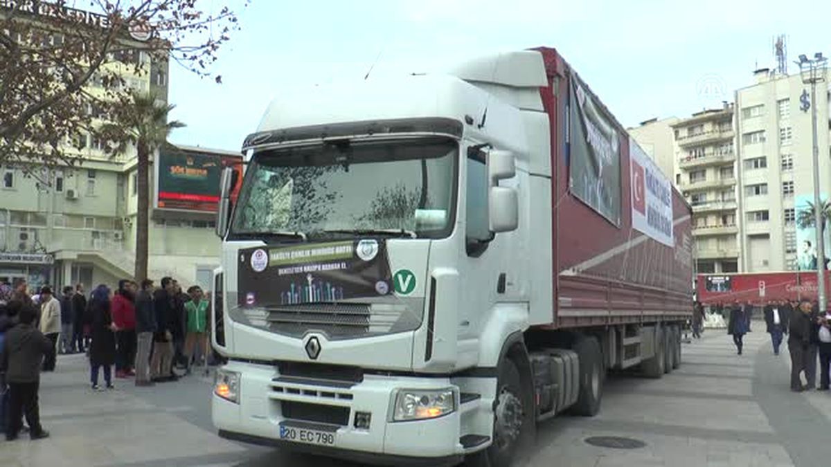 Denizlili İş Kadınlarından Halep\'e Yardım