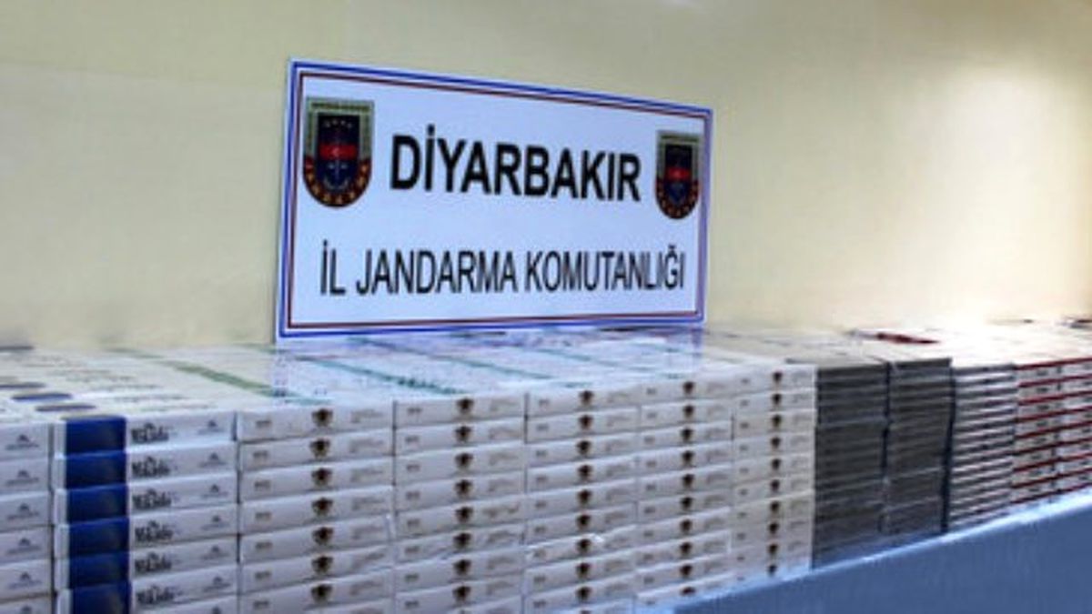 Diyarbakır\'da Kaçak Sigara Operasyonu