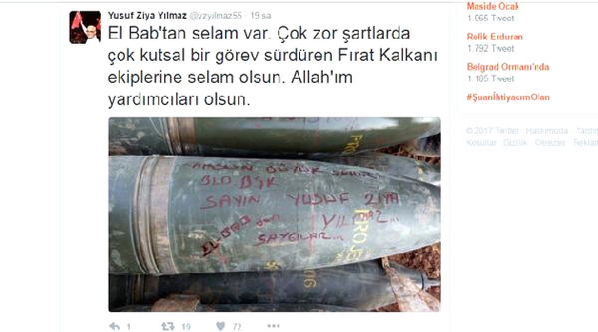 El Bab\'dan Samsun Büyükşehir Belediye Başkanı\'na Selam