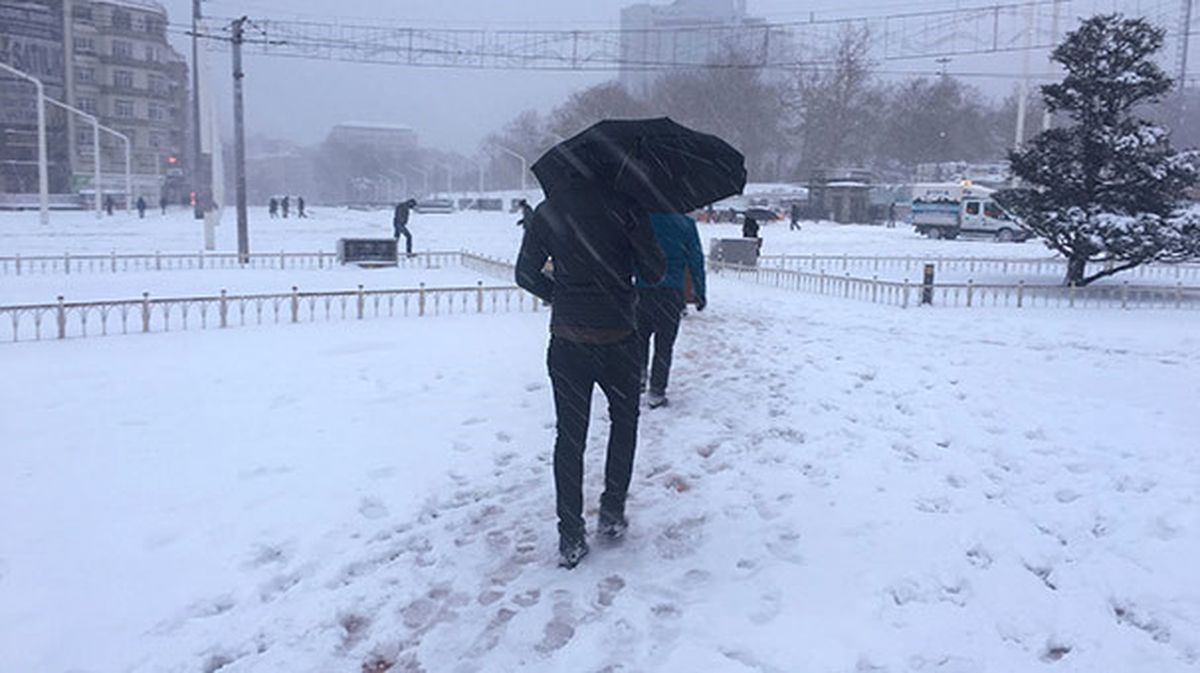 İstanbul\'da Kar Yağışı